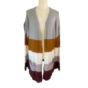Favlux Color Block Cardigan